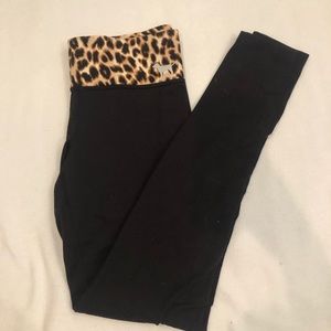 pink cheetah and hot pink leggings